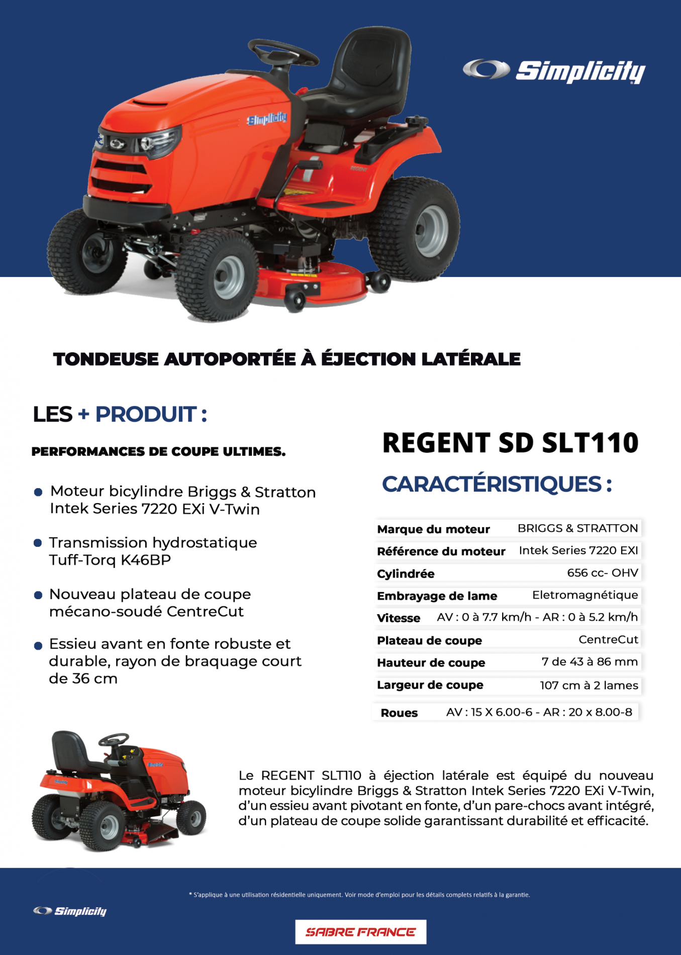 REGENT SD SLT110